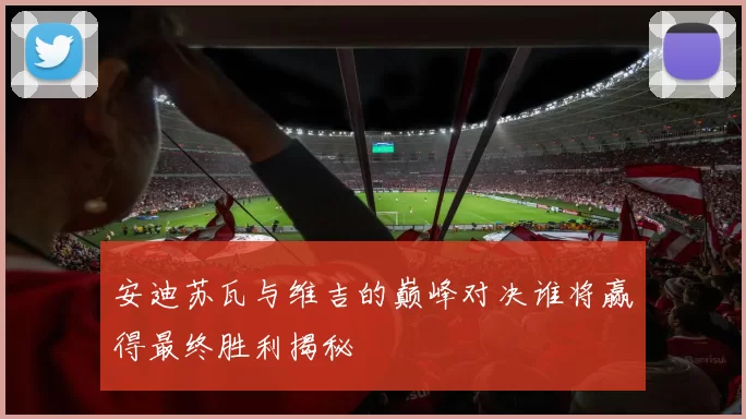 安迪苏瓦与维吉的巅峰对决谁将赢得最终胜利揭秘